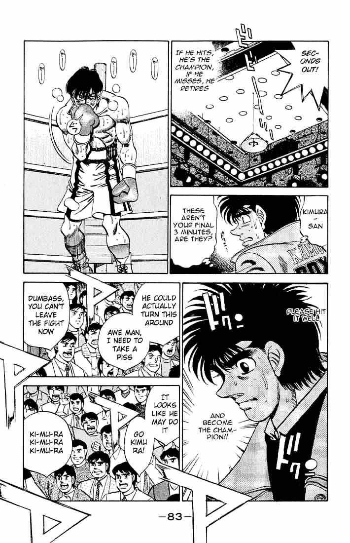 Hajime no Ippo: Fighting Spirit, Chapter 282 image 09